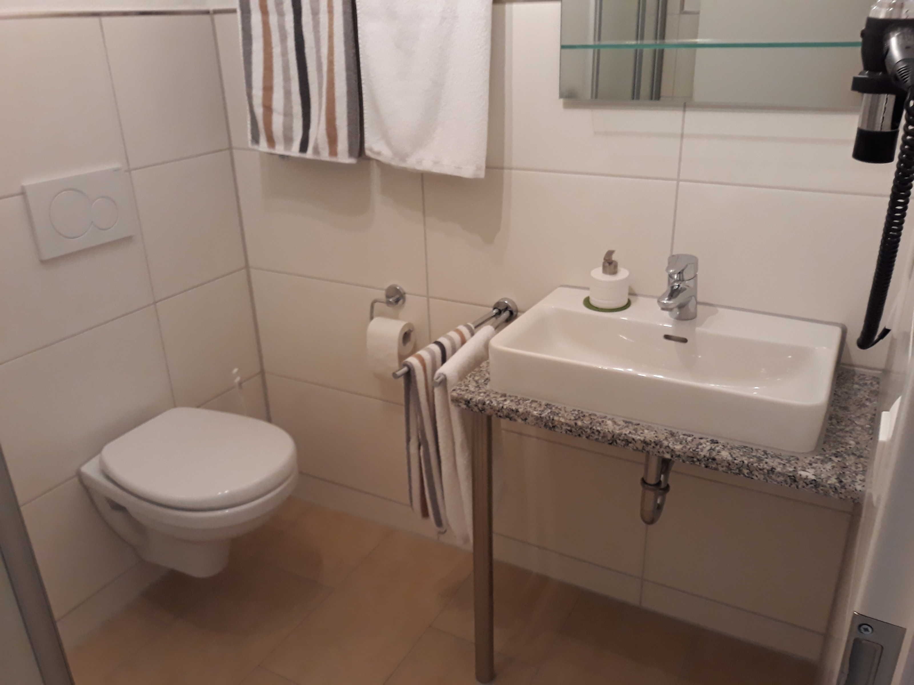 Dusche, Handtücher