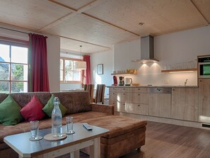 Fernseher, Kamin