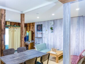 Traditional House, 3 Bedrooms | Living area | Flat-screen TV