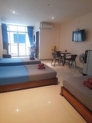 Dreibettzimmer | Zimmersafe, kostenloses WLAN