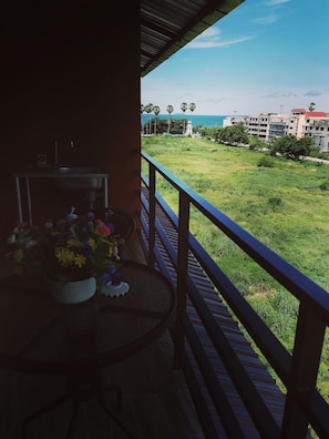 Pemandangan balkon