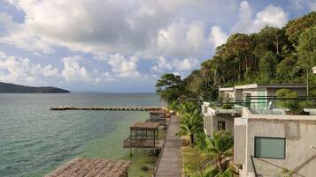 Vista a la playa o al mar