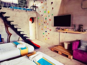 Family Room | Free minibar items, individually decorated, desk, blackout drapes