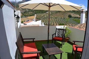 House, 4 Bedrooms, Terrace | Terrace/patio - Casa Azul (Alozaina)