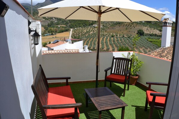 House, 4 Bedrooms, Terrace | Terrace/patio - Casa Azul (Alozaina)