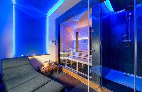 Sauna. Hotel Mlynska