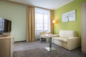 Comfort Double Room | Minibar, in-room safe, desk, blackout drapes - Hotel Mlynska (Uherske Hradiste)