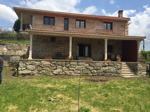 Majoituspaikan julkisivu