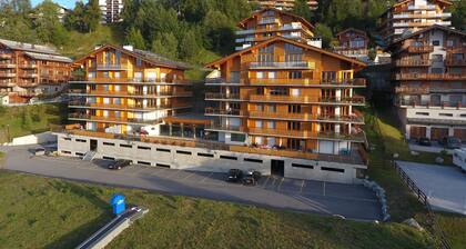Lujoso apartamento de 3 dormitorios para esquiar en Nendaz, Suiza.