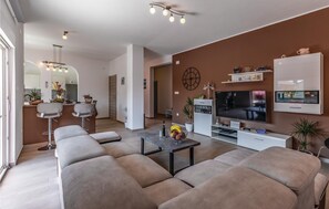 TV, table football, ping pong