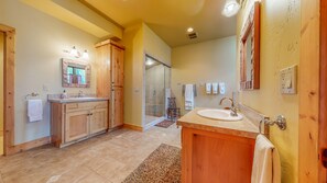 Towels, soap, toilet paper