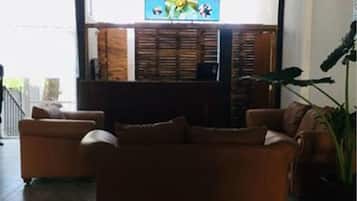 Sala de estar en el lobby