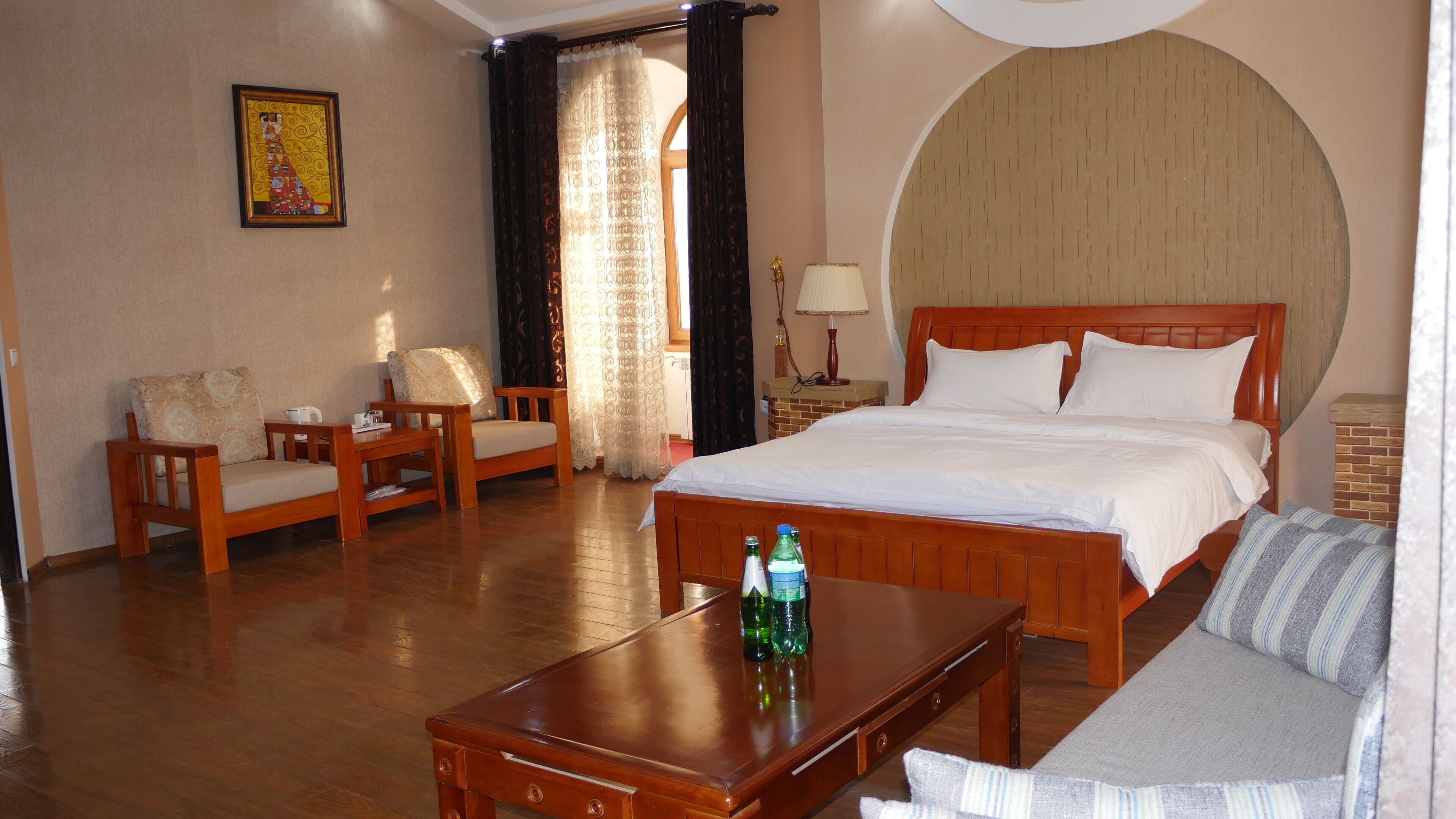 deluxe double room | individually furnished, desk, laptop workspace, iron/ironing board