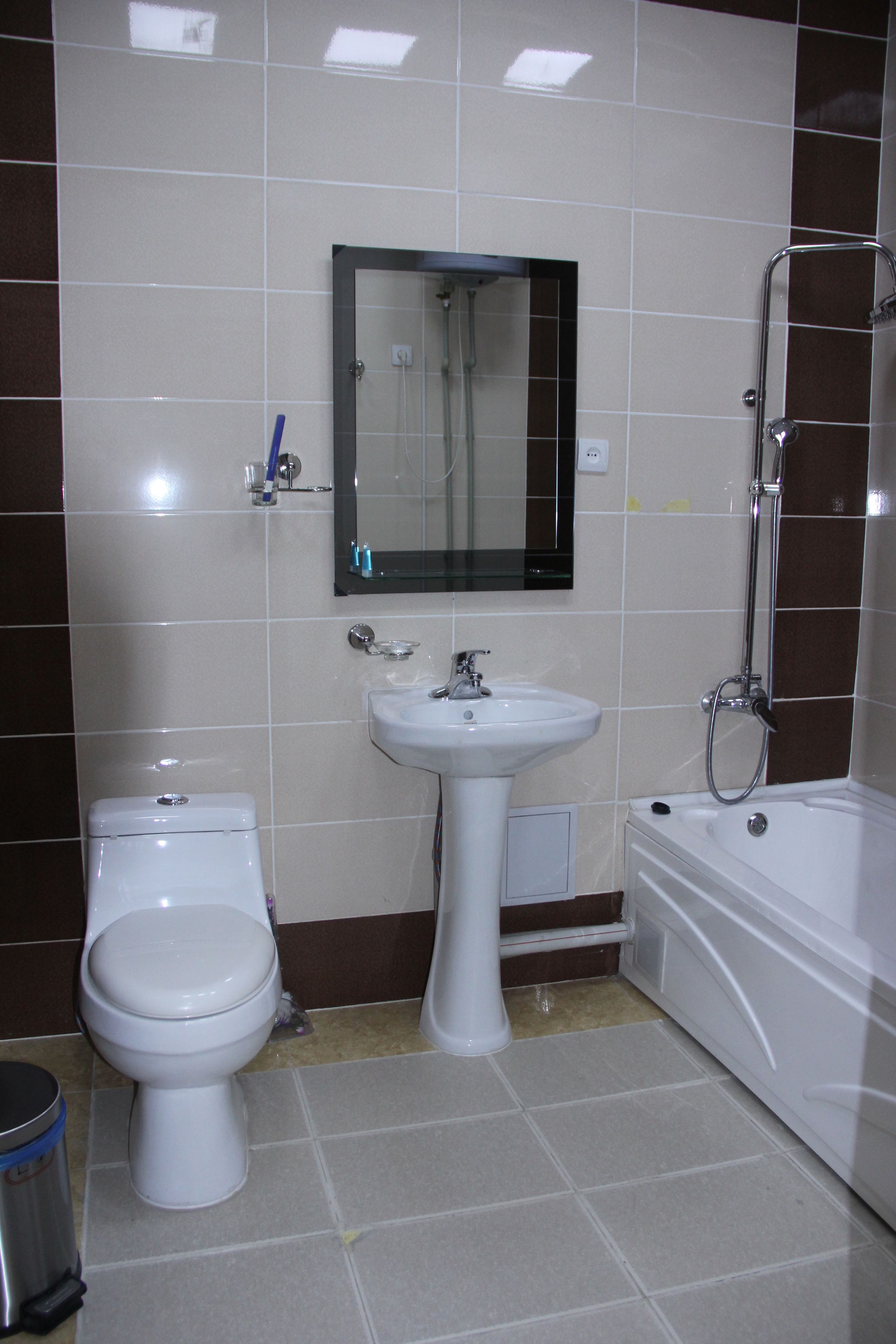 free toiletries, hair dryer, dressing gowns, slippers