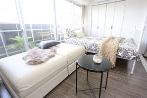 Comfort Apartment, Multiple Beds | Living area - NANBA EAST Designer studio room (Osaka)