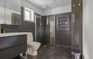 Combined shower/tub
