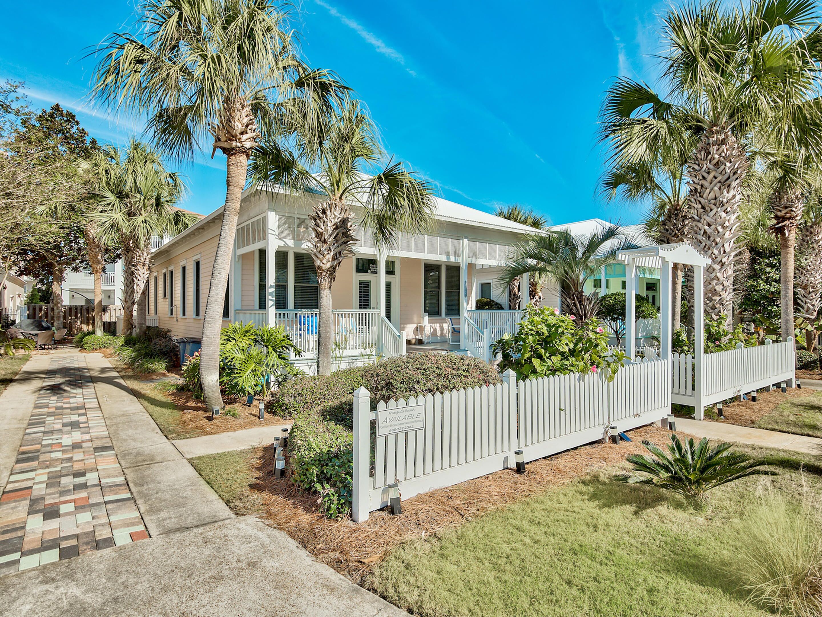 A Garden Cottage | Private Beach + Beach Service + Pet Friendly!