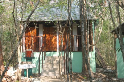 Campamento Yaaxche en Calakmul