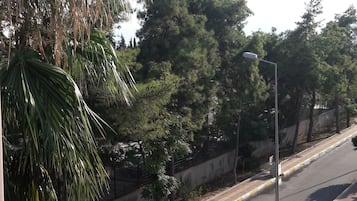 Blick von der Unterkunft