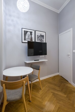 Estúdio luxo | Área de estar | Smart TV, Netflix