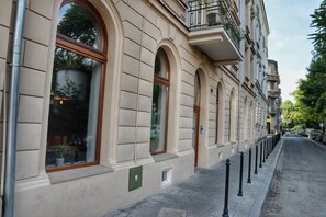 Façade de l’hébergement
