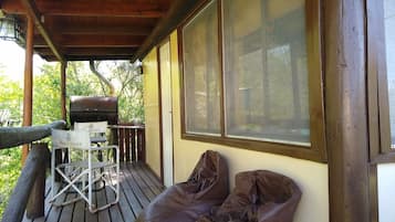 Kabin Basic, 1 Tempat Tidur Double, Bebas Asap Rokok | Pemandangan balkon