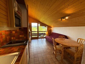 Interior - Charming 5-person apartment in Les Saisies with fireplace and balcony (Les Saisies)