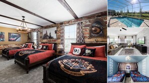 Casa, piscina privada (9 Bedrooms - 1564MC) | Decoració individual, mobiliari individual i planxa i posts de planxar