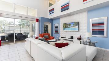 Villa, 6 Bedrooms, Private Pool (2695ML (IPBV-WH)) | Living room | Flat-screen TV, video-game console, DVD player