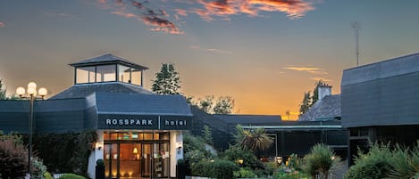 Front of property - evening/night