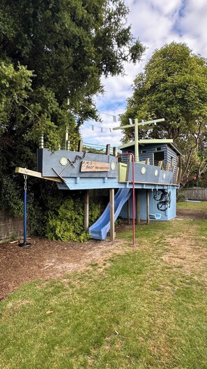 Children’s area - Adventure, imagination & Pirate fun! Via Del Lago for family, friends & memories (Taupo Central)