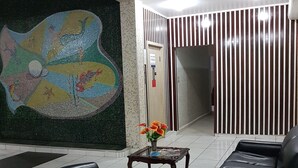 Sitteområde i lobbyen