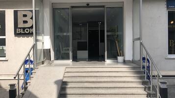 Entrée de l’hébergement