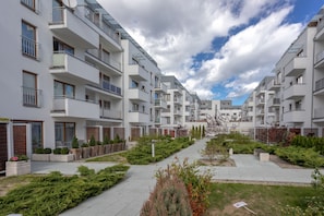 Property grounds - Vacation apartment by the sea, vacation on the island of Usedom, Apartment PLATAN II (Świnoujście)