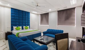 Premium Room - For Indian National Only | Iron/ironing board, rollaway beds, free WiFi, bed sheets - Treebo JD Residency Mohali (Mohali)