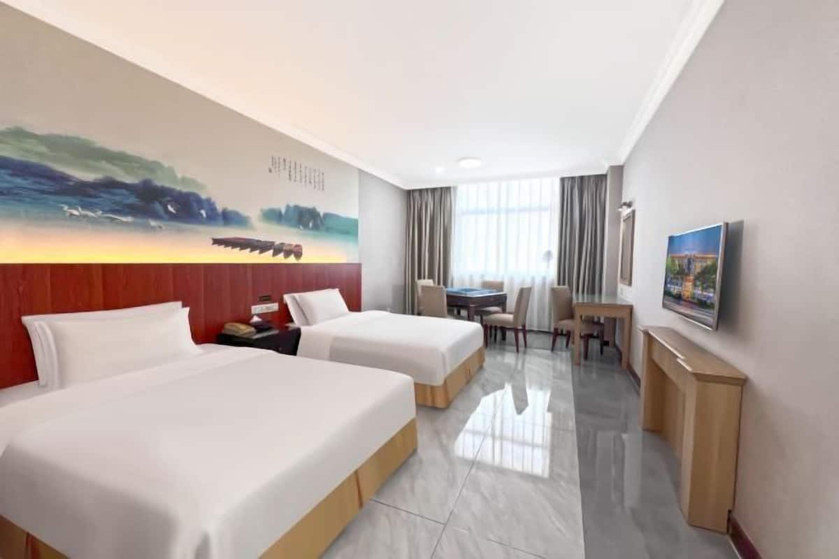 In-room safe, desk, blackout drapes, bed sheets