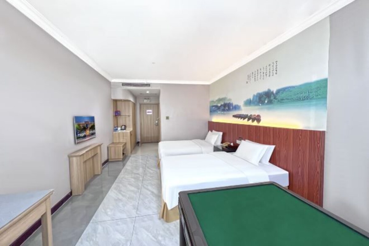In-room safe, desk, blackout curtains, bed sheets