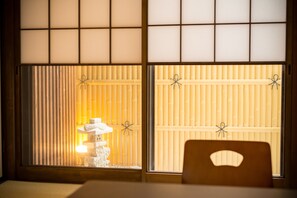 Private Vacation Home | Living room | Flat-screen TV - Stay SAKURA Kyoto To-ji Machiya (Kyoto)