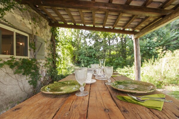 Villa, 4 Schlafzimmer, eigener Pool | Terrasse/Patio