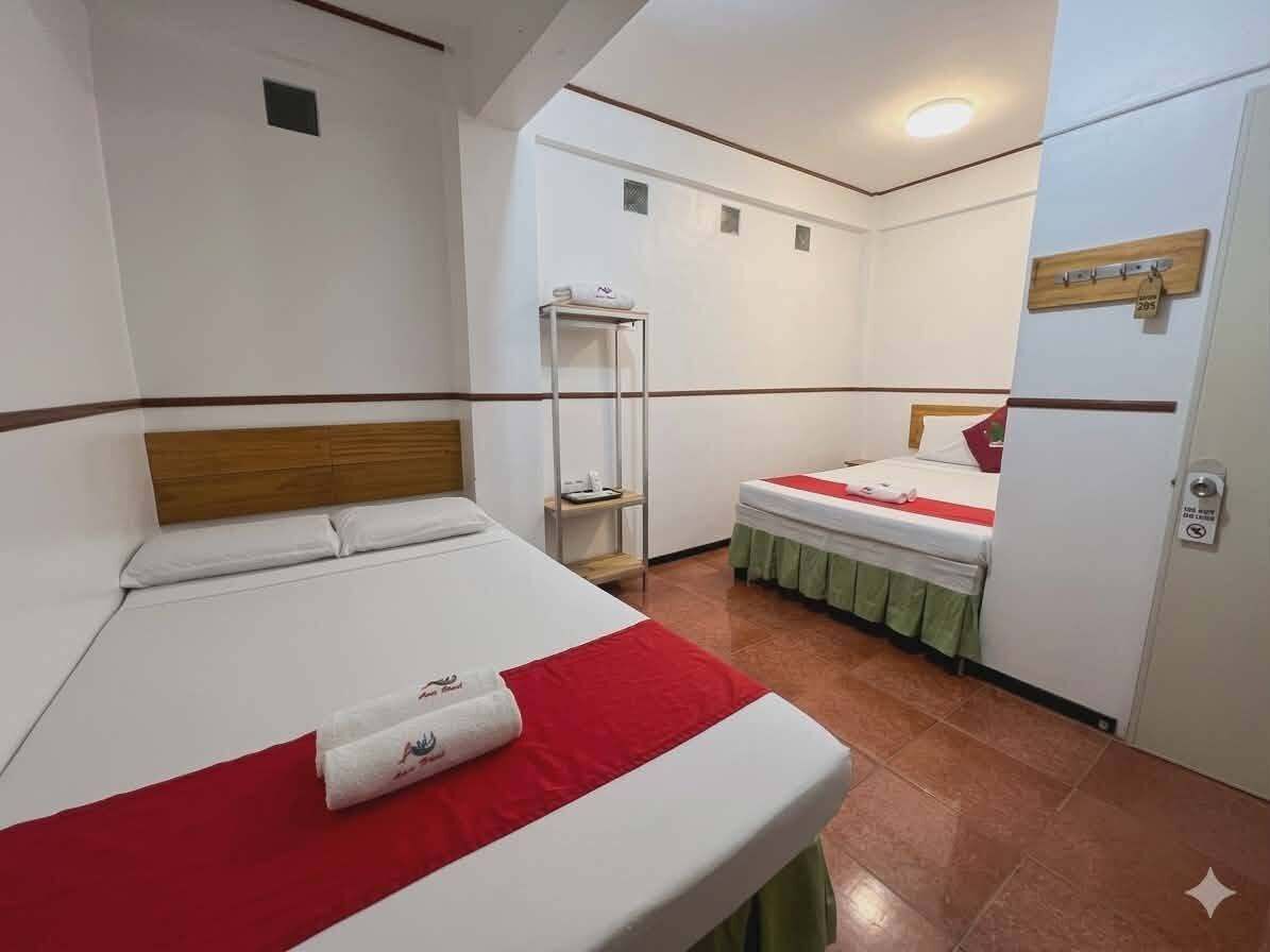 Wifi gratis y ropa de cama 