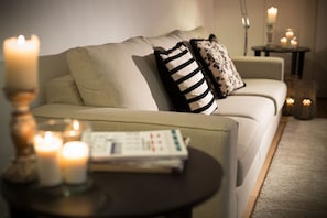 Apartment, 1 Schlafzimmer, Nichtraucher | Wohnbereich | Flachbildfernseher