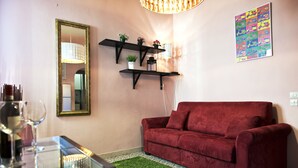 Apartment, 1 Queen Bed, Non Smoking | Living area | Flat-screen TV - Vacchereccia 3 - Keys of Italy (Florence)