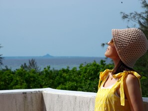 Individually decorated, individually furnished, laptop workspace - Ocean Villa Tin Gala (Onna)