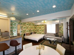 Decoración personalizada y muebles diferentes 