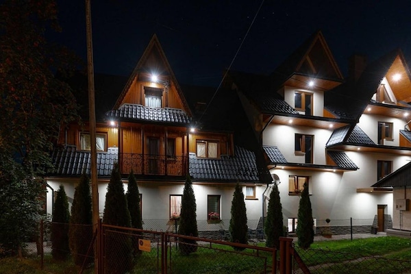 Overnatningsstedets facade