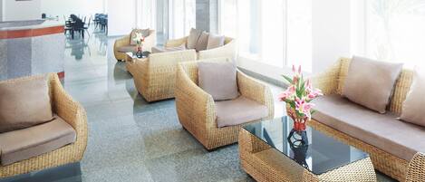 Zona de estar del vestíbulo