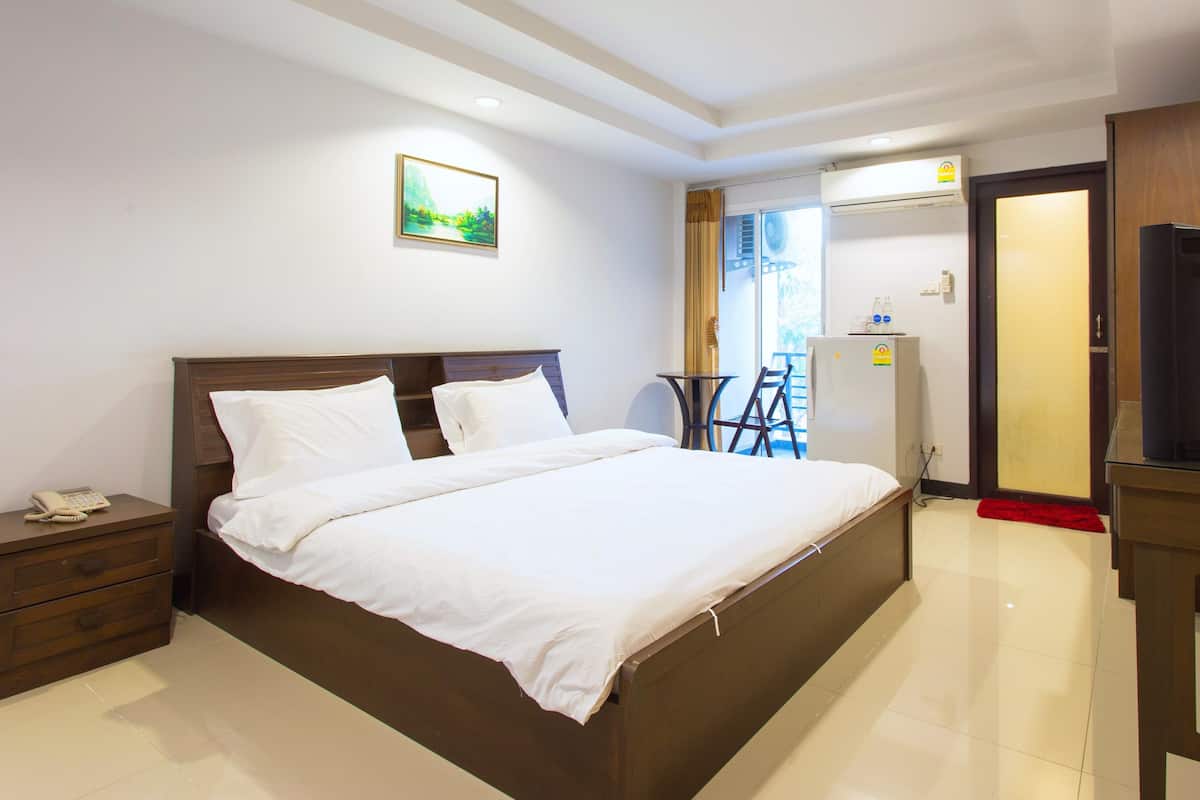 Monolocale Basic, 1 letto king | Wi-Fi gratuito, lenzuola