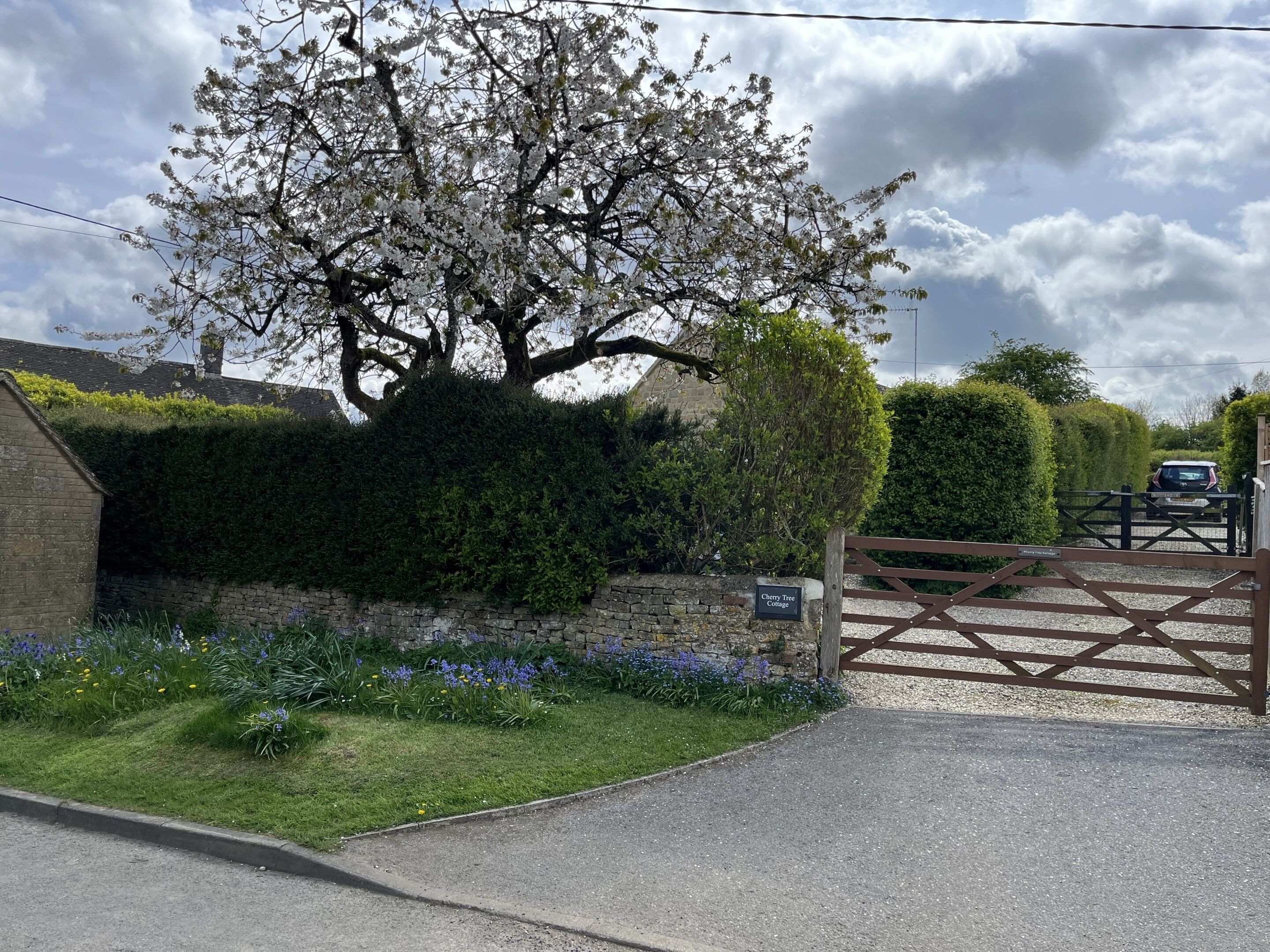 Entrée de l’hébergement