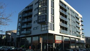 Fassade der Unterkunft