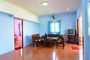 2-Bedroom House | Living area | TV